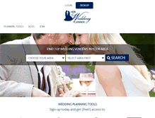 Tablet Screenshot of herweddingplanner.com